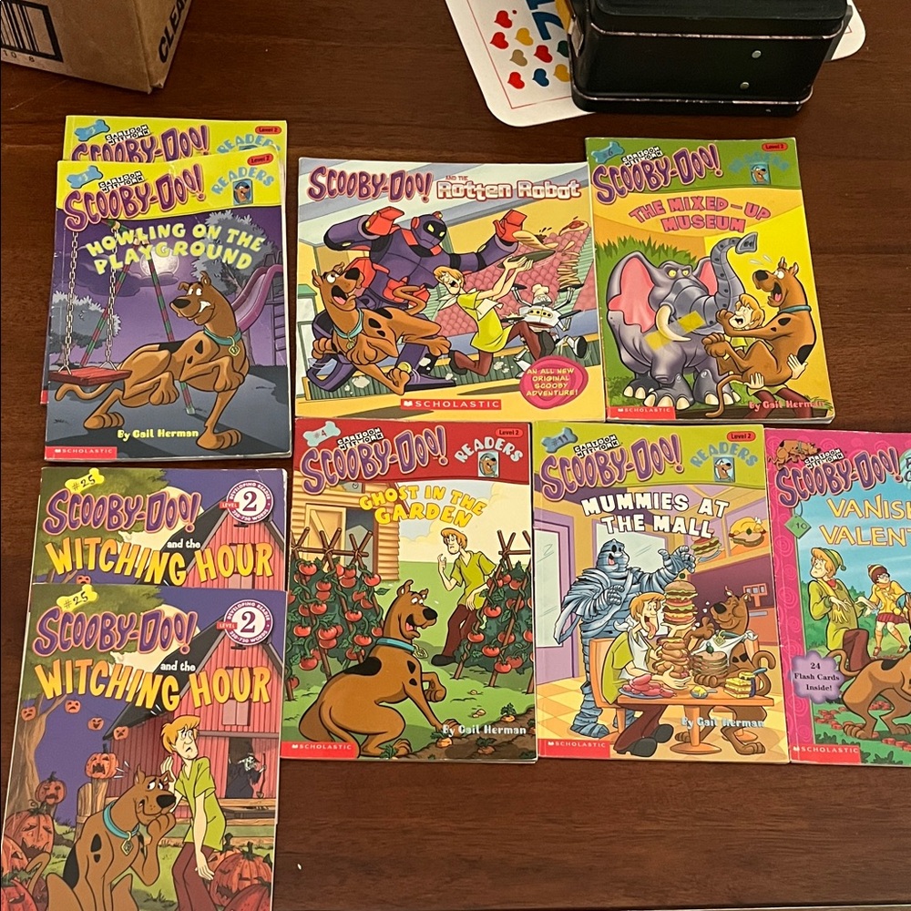 Scooby doo books